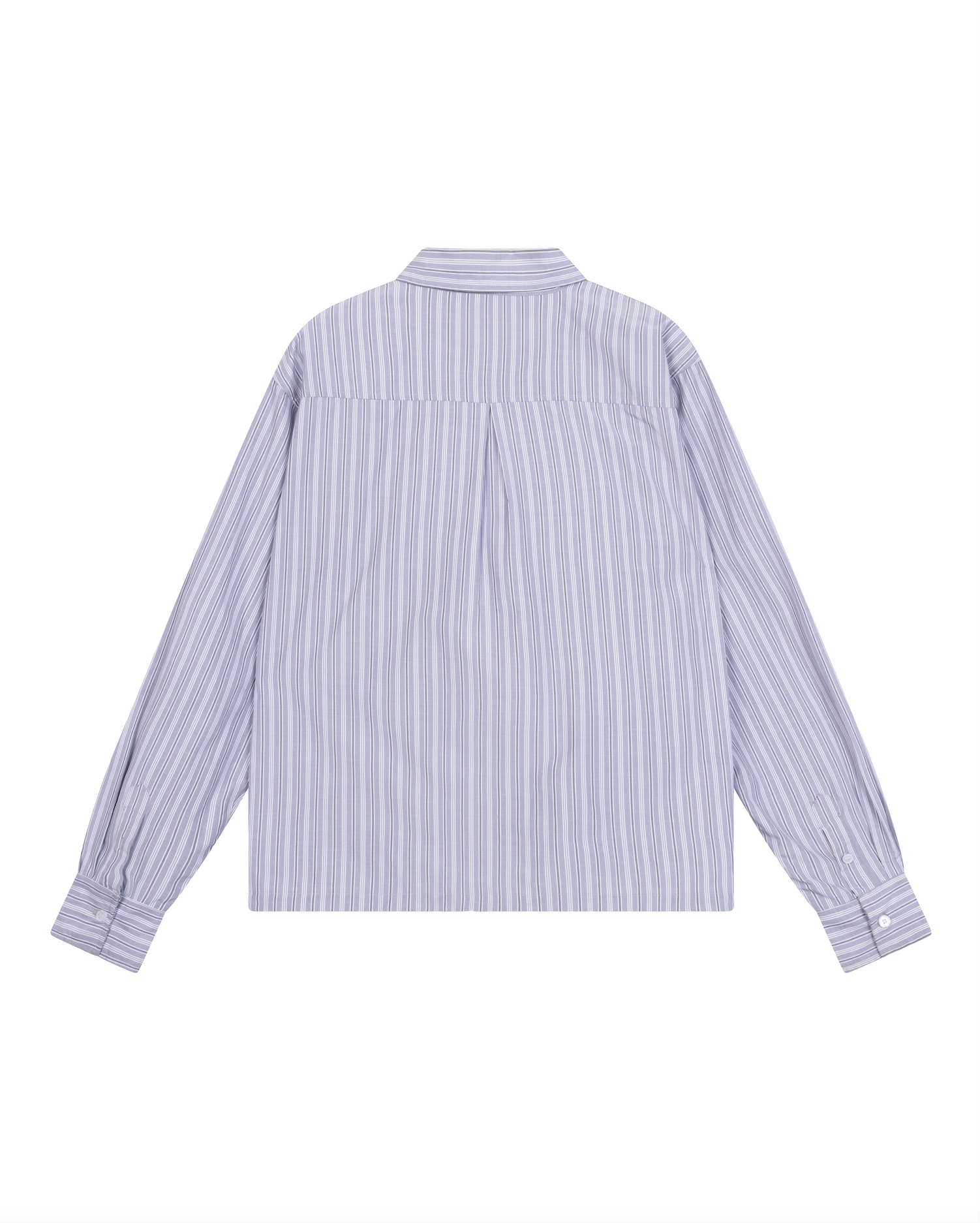 striped f circle shirt grey