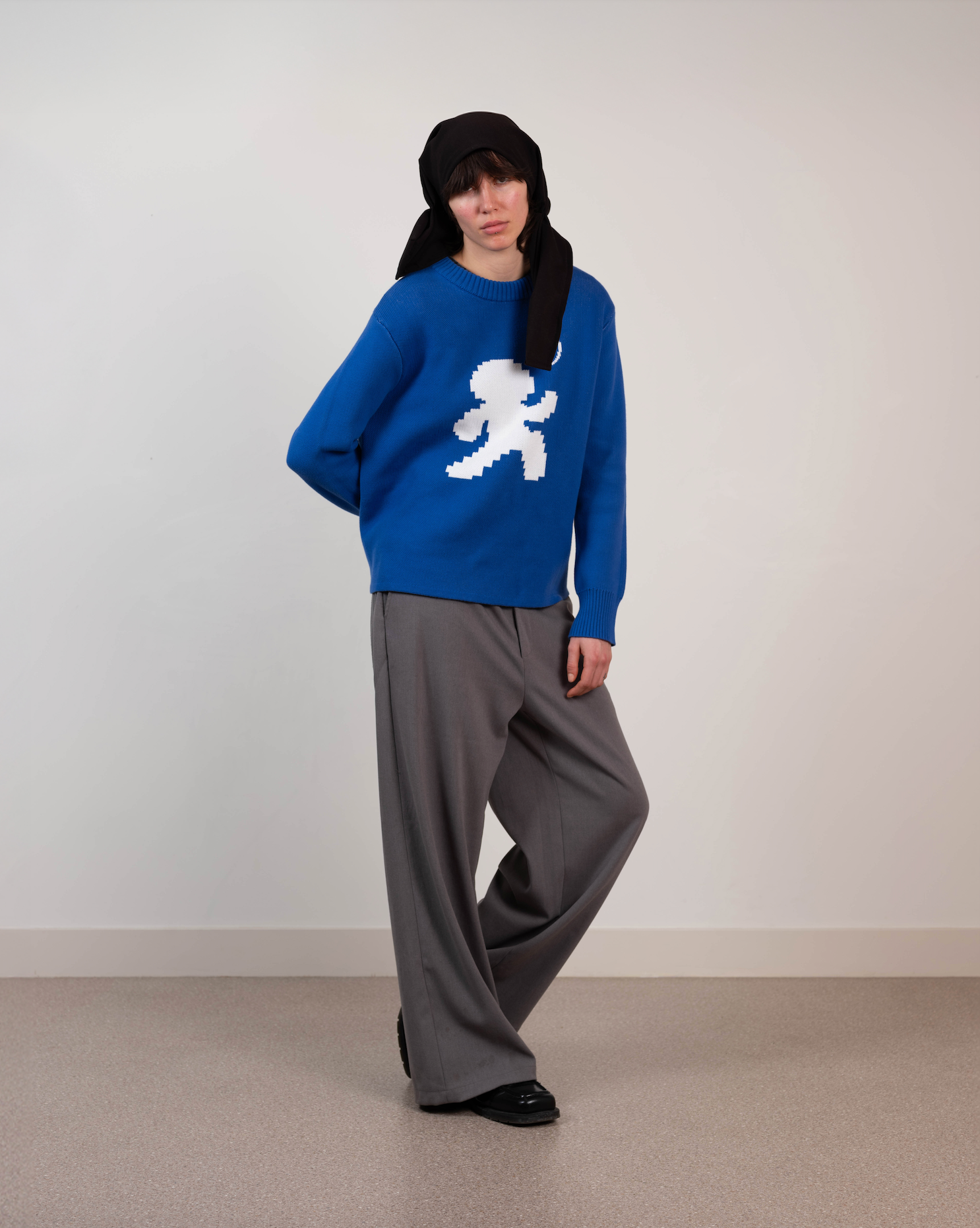 royal blue running rico knit