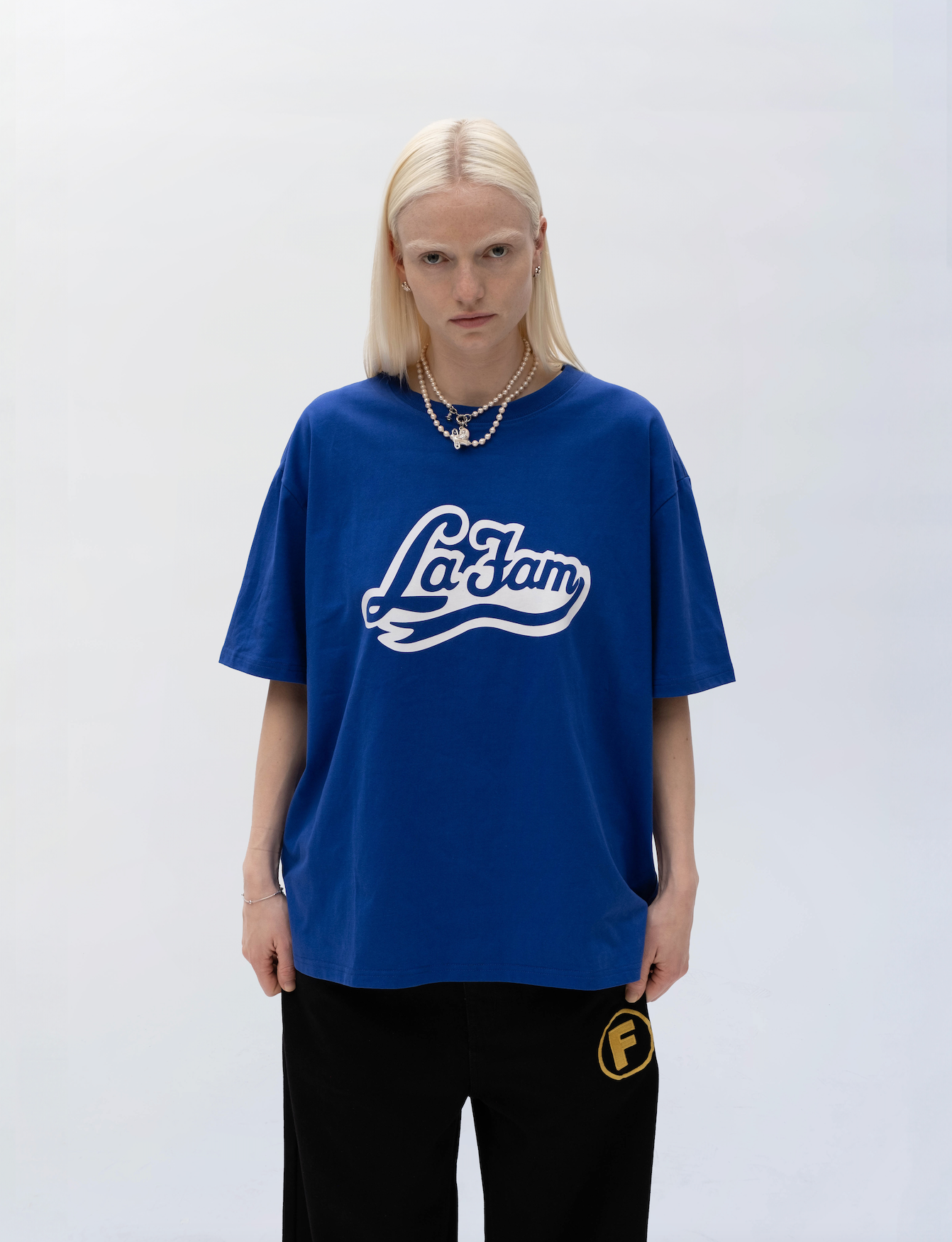 BLUE LOGO TEE