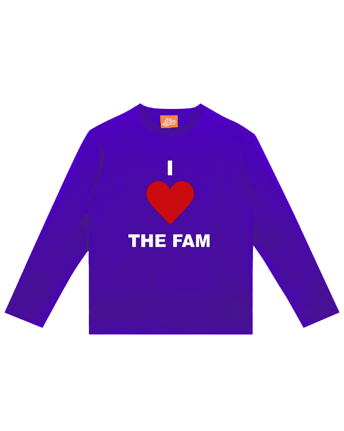 I love the fam longsleeve purple