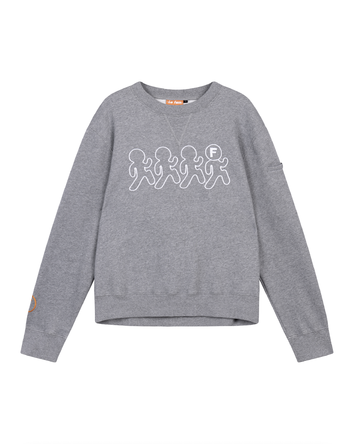 running rico jogging crewneck grey