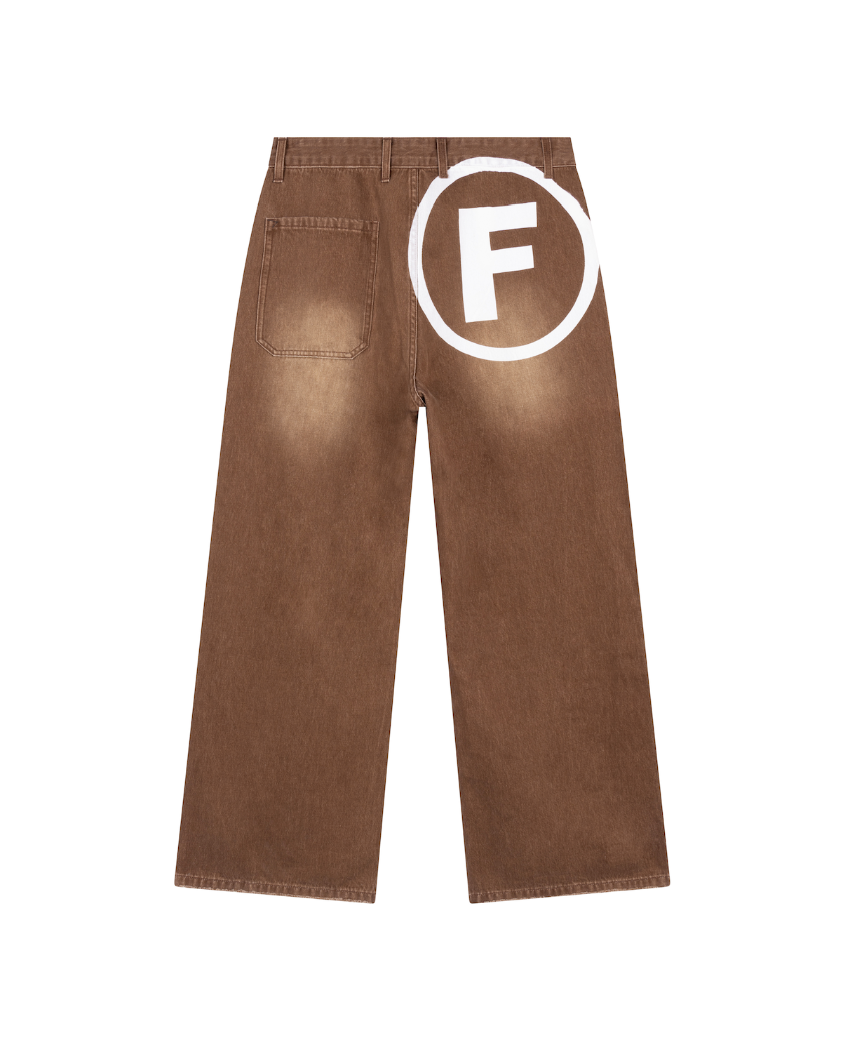 brown f jeans