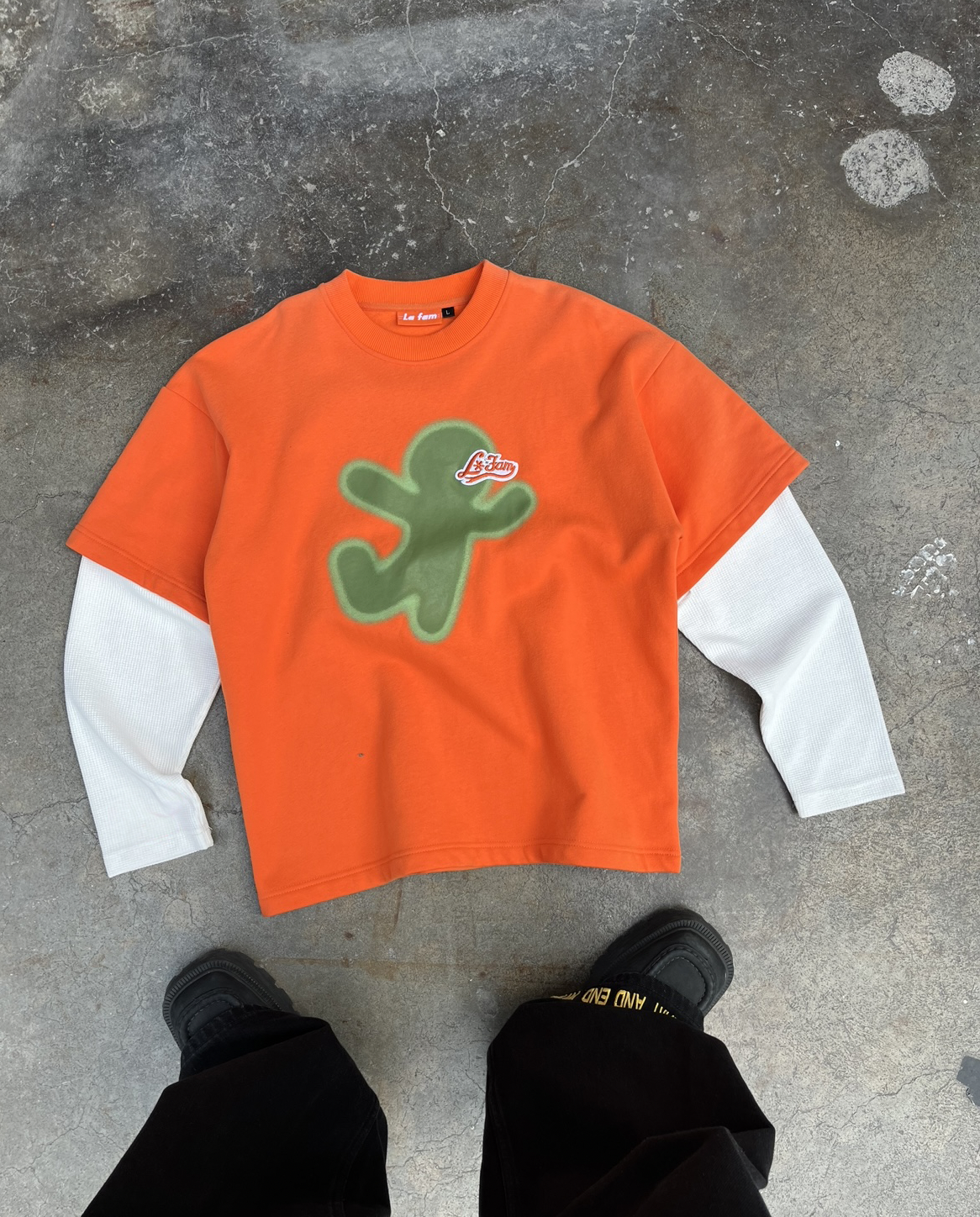 FLYING RICO LONGSLEEVE ORANGE