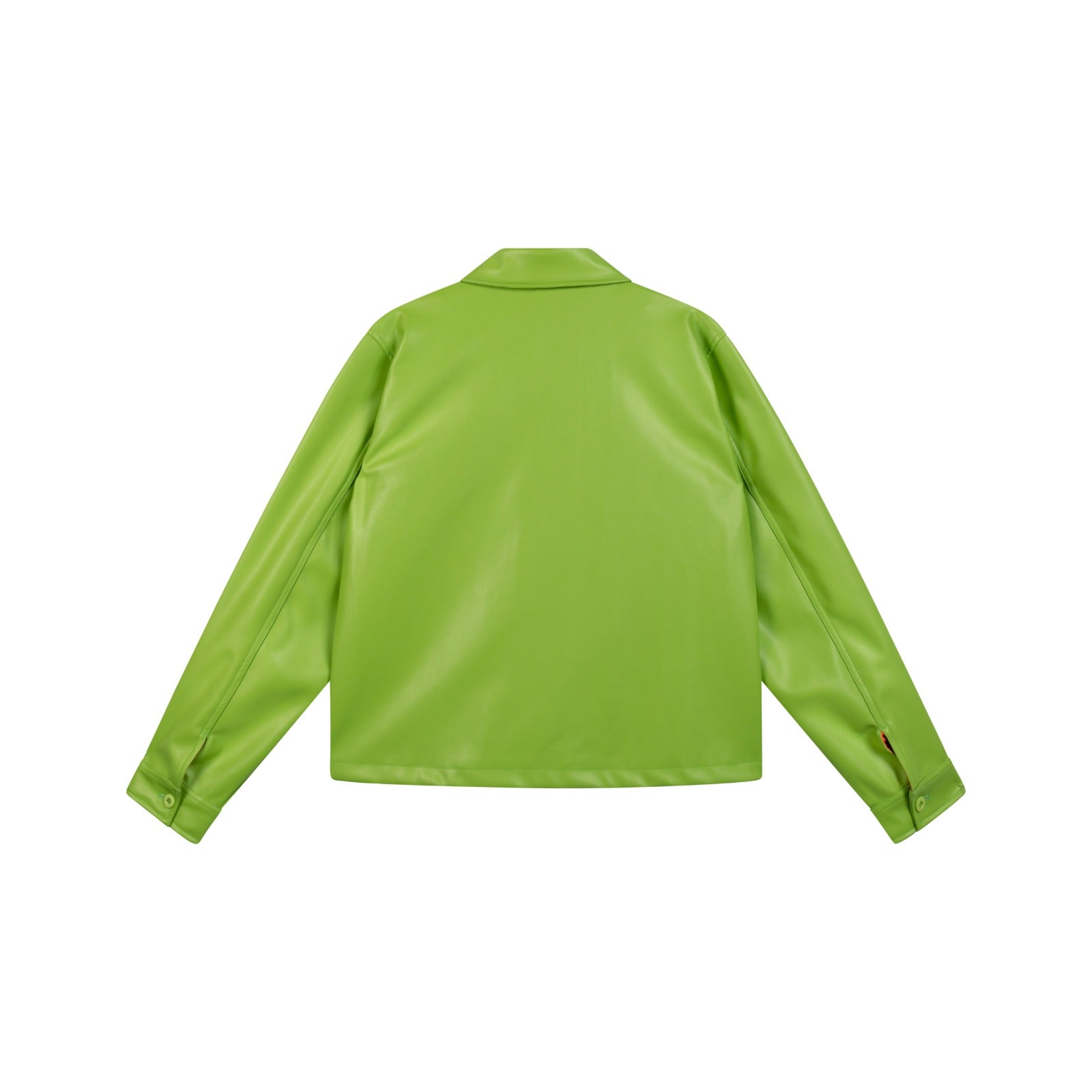 new green varsity jacket